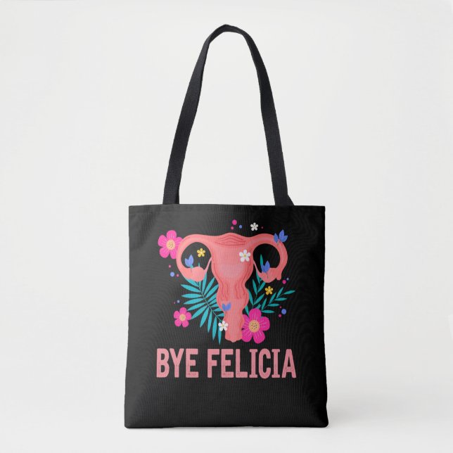 Tote Bag Hystérectomie Récupération Chirurgie Uterus Suppre (Devant)