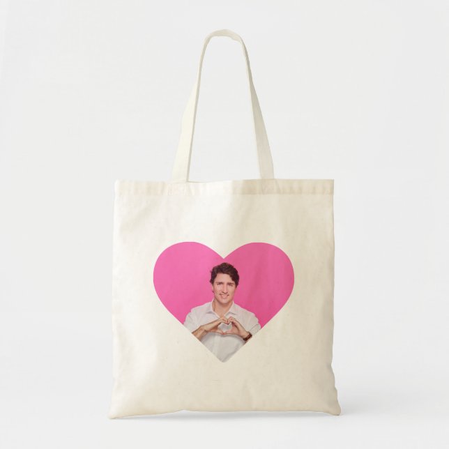 Tote Bag I <3 Trudeau Fourre-tout (Devant)