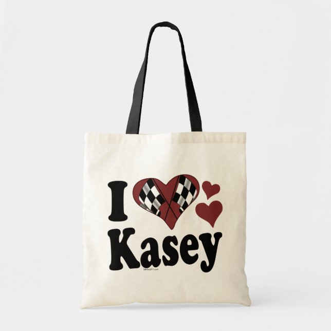 Tote Bag I coeur Kasey (Devant)