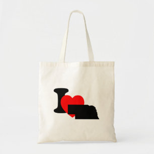 Tote Bag I coeur Nébraska