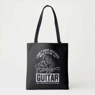 Tote Bag I Don't Make Mistakes When Playing