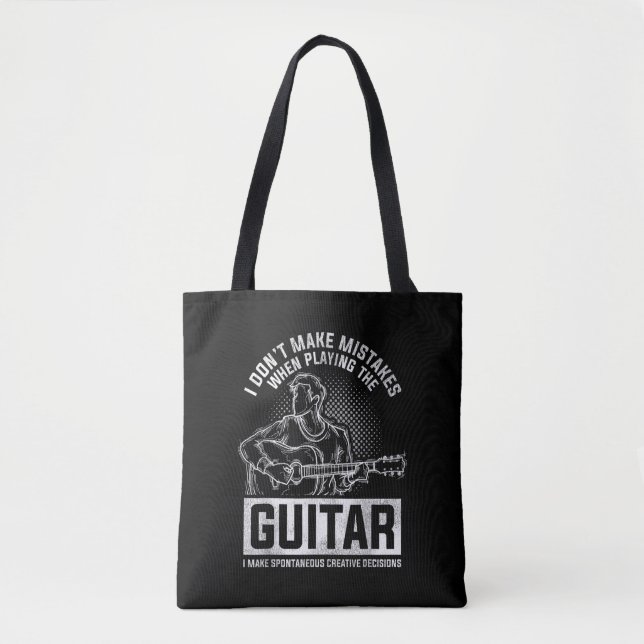 Tote Bag I Don't Make Mistakes When Playing (Devant)