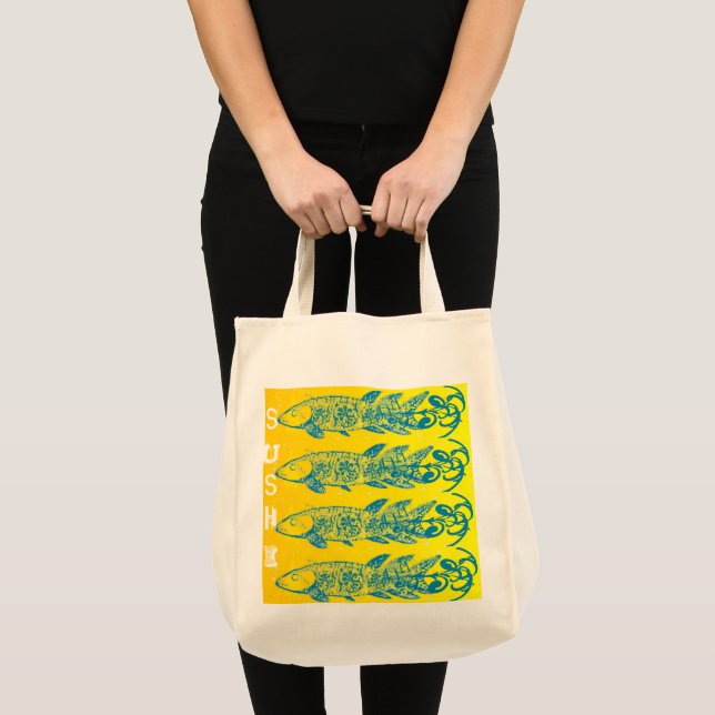 Tote Bag I Heart Sushi (Devant (produit))