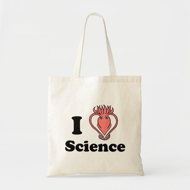 Tote Bag I la Science de calmar (Devant)