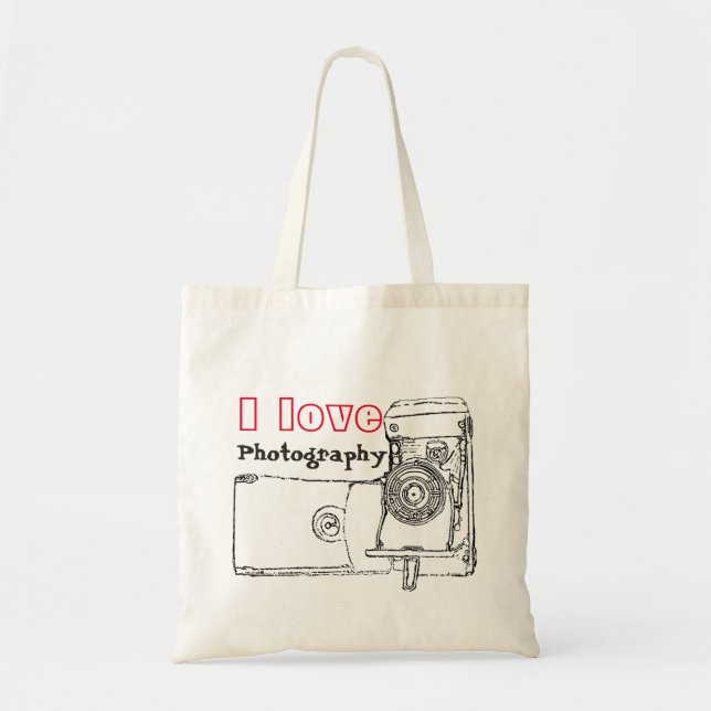 Tote Bag I Lography Retro Camera (Devant)