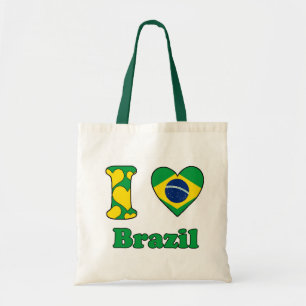 Tote Bag I love Brazil