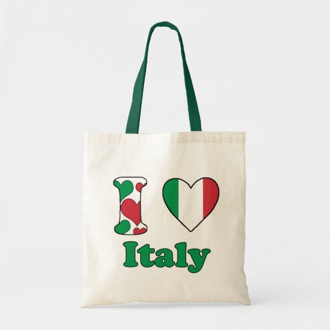 Tote Bag I love Italy (Devant)