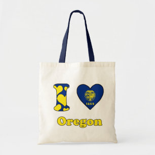 Tote Bag I love Oregon