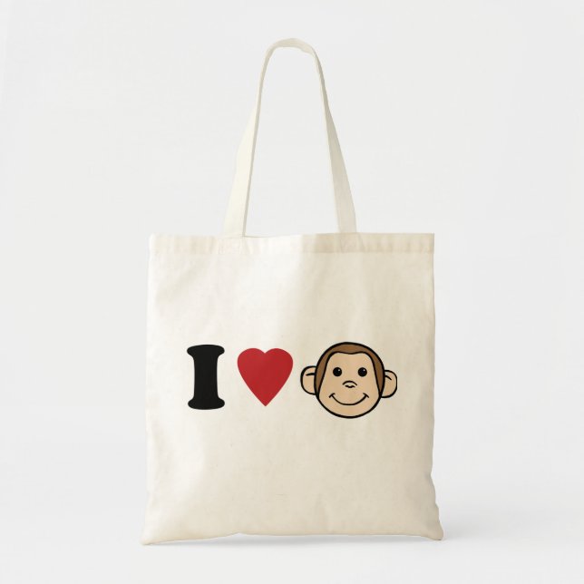 Tote Bag I singes de coeur (Devant)
