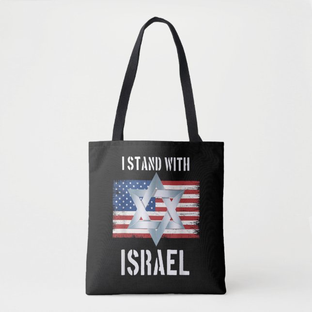 Tote Bag i stand with israel  (Devant)