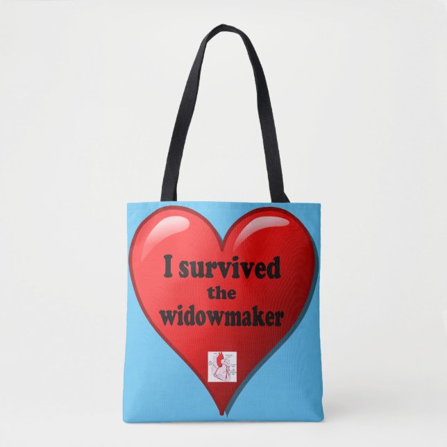 Tote Bag I Survived the widowmaker (Devant)