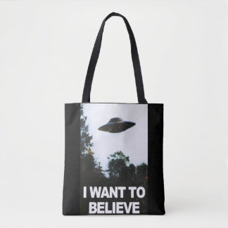 Tote Bag I want to believe