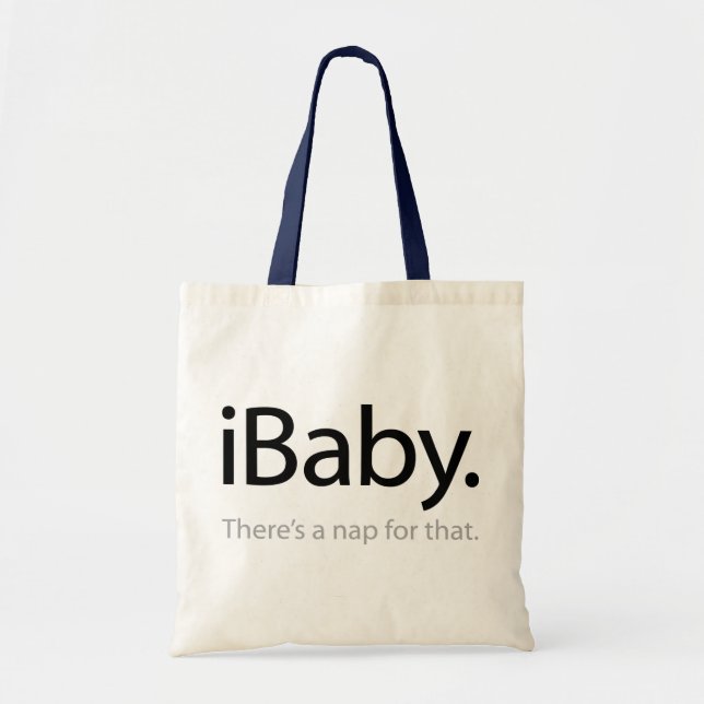 Tote Bag iBaby - iSpoof (Devant)