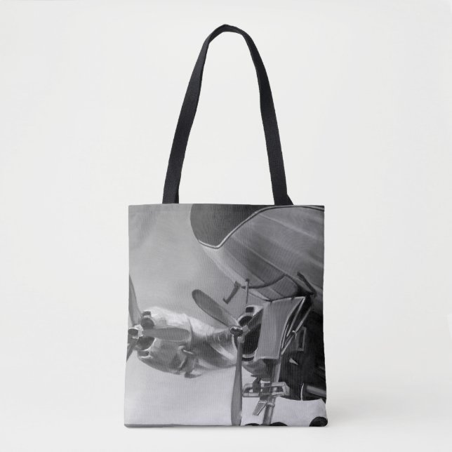 Tote Bag Icône Aviation (Devant)