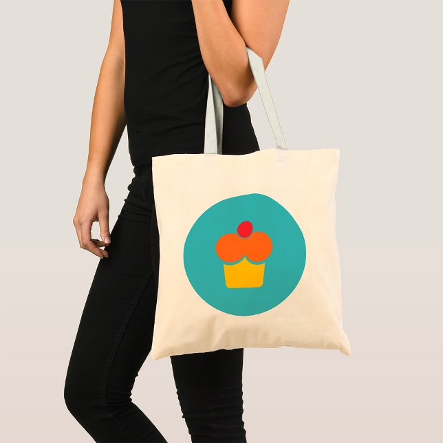 Tote Bag Icône Cupcake (Créateur téléchargé)