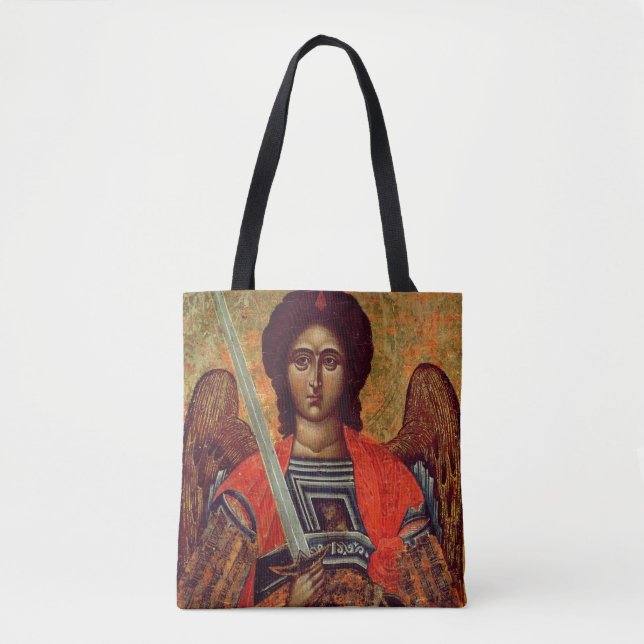 Tote Bag Icône de l'ange Michael, Grec, XVIIIème siècle (Devant)