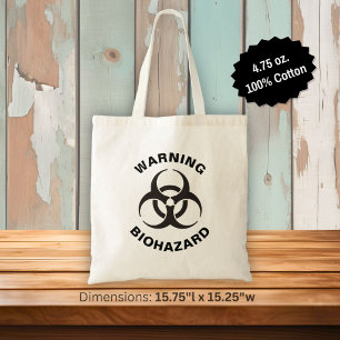 Tote Bag Icône de risque biologique