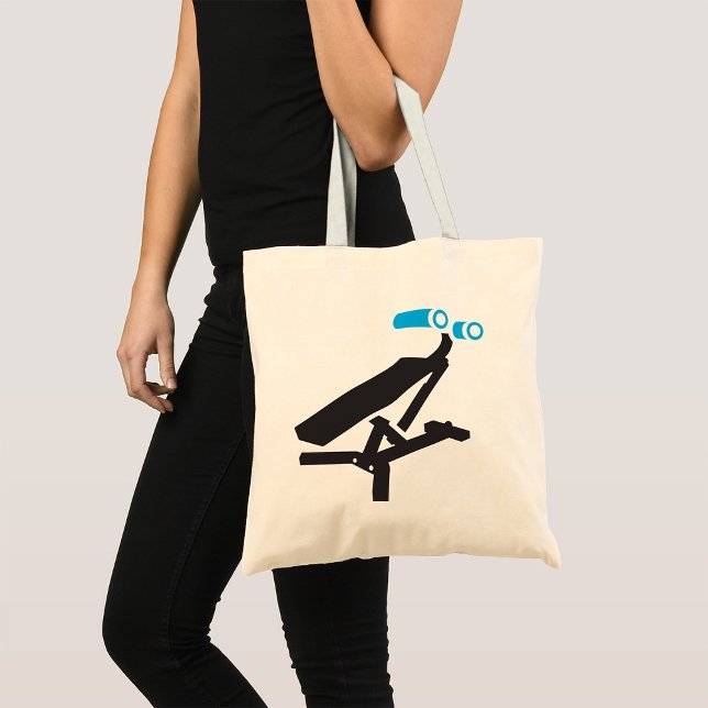 Tote Bag Icône Équipement De Gym (Créateur téléchargé)