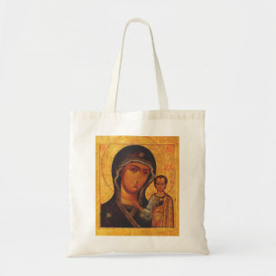 Tote Bag Icône orthodoxe de Notre-Dame de Kazan