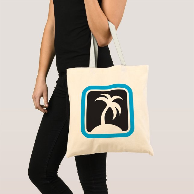 Tote Bag Icône Palm Tree (Créateur téléchargé)