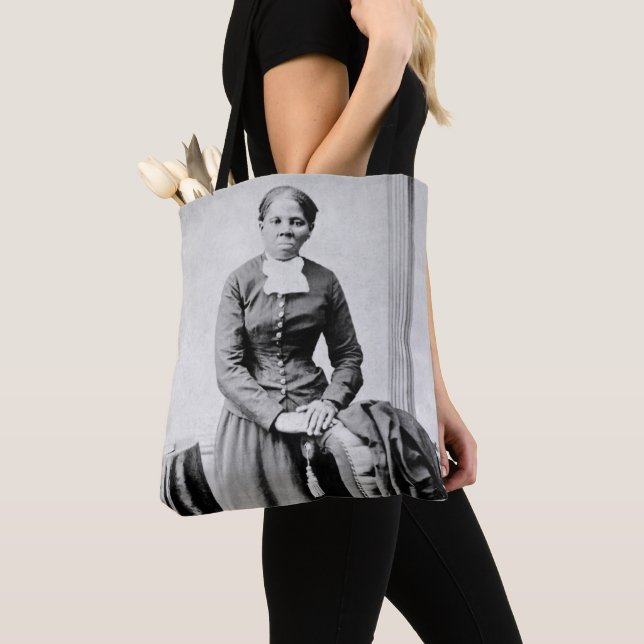 Tote Bag Icônes de l'histoire noire : Harriet Tubman, Droit (De près)