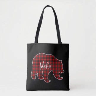 Tote Bag Idaho Leopard Ours Noël Américain