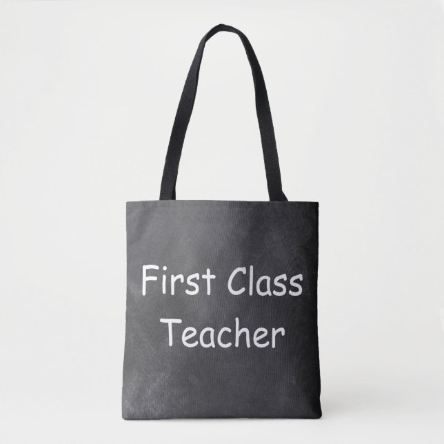 Tote Bag Idée cadeau de design de tableau noir pour enseign (Devant)