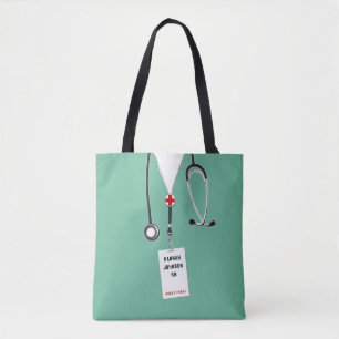 Tote Bag Idées Cadeau Infirmière personnalisée