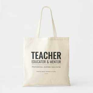 Tote Bag Identité professionnelle d'éducateur et de mentor
