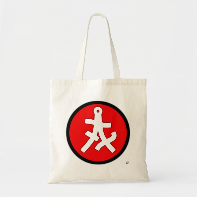 Tote Bag Idéographes secrets (symboles exotiques cool) 5 (Devant)