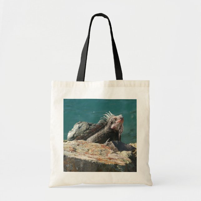 Tote Bag Iguane à St. Thomas (Devant)