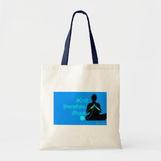 Tote Bag iKnit Fourre-tout (bleu)