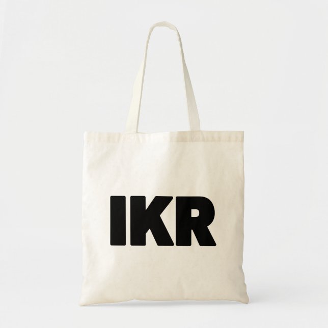 Tote Bag IKR | Argot de texte (Devant)