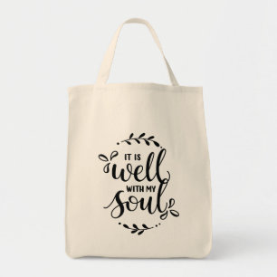 Tote Bag Il est bien avec mon âme - Fourre-tout