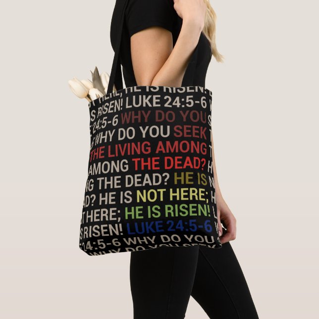 Tote Bag Il est ressuscité (De près)
