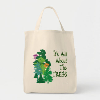 Tote Bag Il est tout au sujet du slogan vert Fourre-tout
