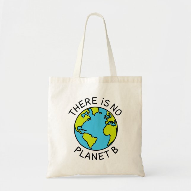 Tote Bag Il N'Y A Pas De Concept De l'environnement Planète (Devant)
