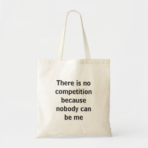 Tote Bag Il n'y a pas de concurrence, citations d'amour per