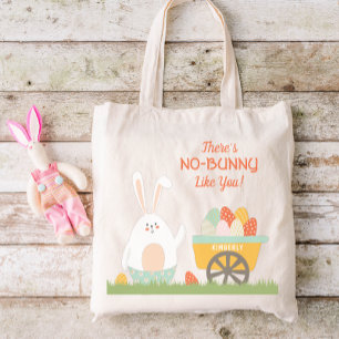 Tote Bag Il n'y a pas de lapin comme vous Personnalisé Pâqu