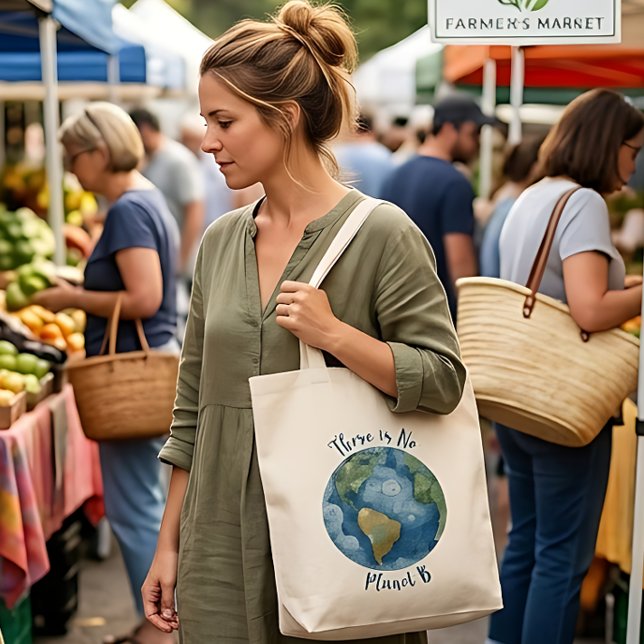 Tote Bag Il n'y a pas de planète B (Créateur téléchargé)