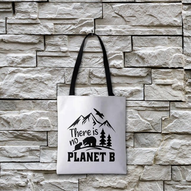 Tote Bag Il n'y a pas de planète B (Créateur téléchargé)