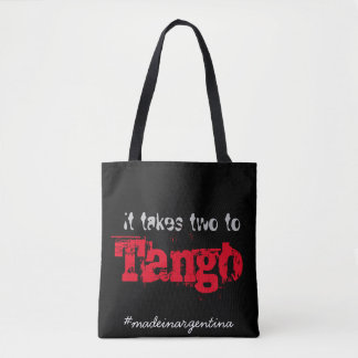 Tote Bag Il prend deux au tango