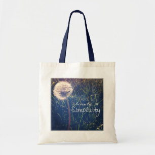 Tote Bag Il y a beauté dans la simplicité