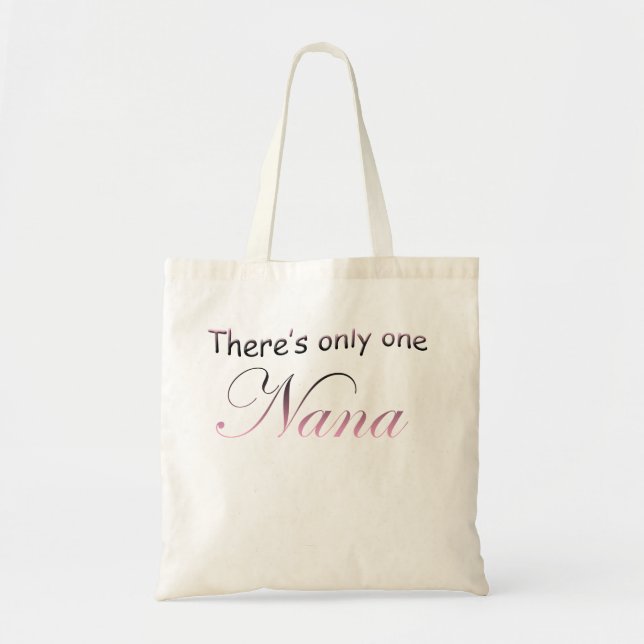Tote Bag Il y a seulement une Nana (Devant)