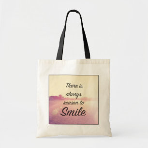 Tote Bag Il y a toujours raison de sourire