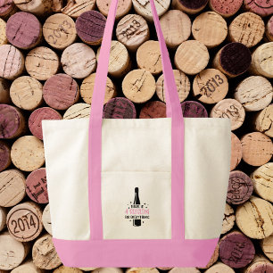 Tote Bag Il y a un Riesling pour tout ce qui est drôle dans