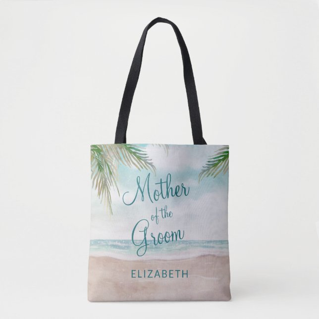 Tote Bag Île Breeze Plage peinte Mère de la chambre (Devant)