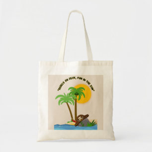 Tote Bag île de pirate plage