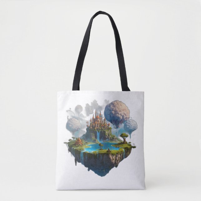 Tote Bag île flottante (Devant)