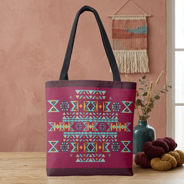 Tote Bag Île Lumineuse Tribale  (Créateur téléchargé)